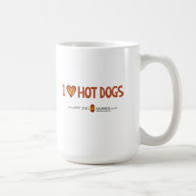 I love Hot Dogs 5 Coffee Mug