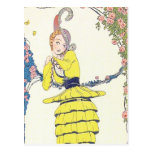 I Love How the Skirts Twirls Post Card