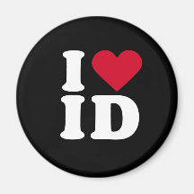 I LOVE ID MAGNETS