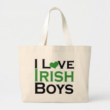 I love Irish Boys Tote Bag
