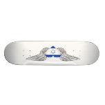 I Love Israel -wings Skateboard Deck