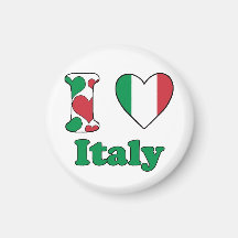 I love Italy magnet Koelkast Magneet