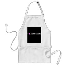 I Love Jack Russells Apron