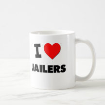 I Love Jailers Coffee Mug