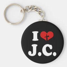 I Love Jesus Christ Key Chain
