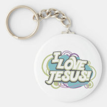 I LOVE JESUS ! KEYCHAINS