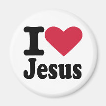 I love Jesus Magnets