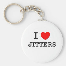 I Love Jitters Key Chain
