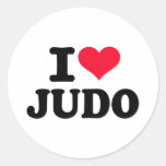 I love Judo Sticker