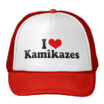 I Love Kamikazes Mesh Hats