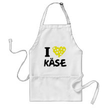 I love käse aprons