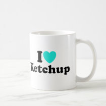 I Love Ketchup mugs