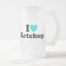 I Love Ketchup mugs