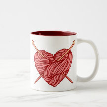 I Love Knitting Mug