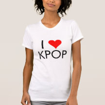 I Love KPop Tee Shirts