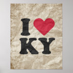 I LOVE KY PRINT