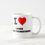 I Love Large Scale Productions Mugs