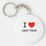 I Love Leap Year Keychains