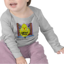 I Love Library Chicks Tshirt