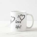 I love life coffee mug
