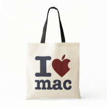 I Love Mac Tote Bag