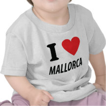 I love mallorca icon t shirt