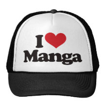I Love Manga Mesh Hat