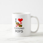 I Love Maryland Boys Coffee Mugs