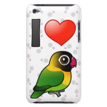 I Love Masked Lovebirds iPod Touch Cover