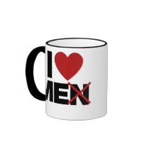 I Love Men Coffee Mugs