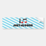 I Love Metalcore Bumper Stickers
