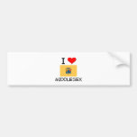 I Love Middlesex New Jersey Bumper Stickers