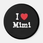 I love Mimi heart T-Shirt Refrigerator Magnet
