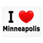 I Love Minneapolis Personalized Invite
