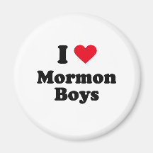 I love mormon boys fridge magnets
