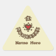 I Love Mud Baths Sticker