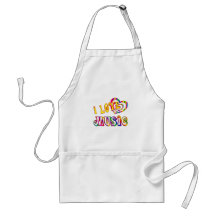 I Love Music Aprons