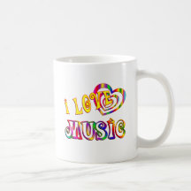 I Love Music Mug