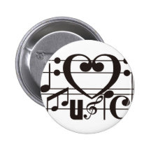 I LOVE MUSIC PINS