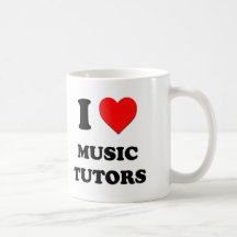 I Love Music Tutors Mug