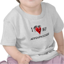 I Love My Affenpinscher T-shirt