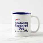 I Love My Anatolian Shepherd Dog Mix (Male Dog) Coffee Mugs