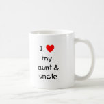 I Love My Aunt & Uncle Mug