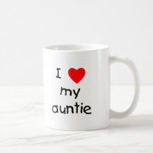 I Love My Auntie Coffee Mug