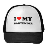 I Love My Bartender Hats