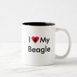 I Love My Beagle Mug