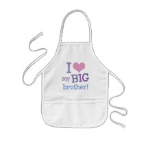 I Love My Big Brother Aprons