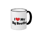 I Love My Big Brother Coffee Mugs