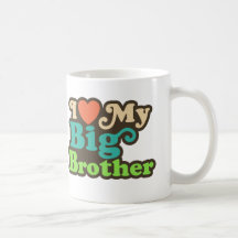 I Love My Big Brother Mug
