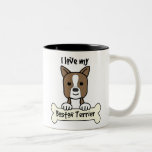 I Love My Boston Terrier Mugs